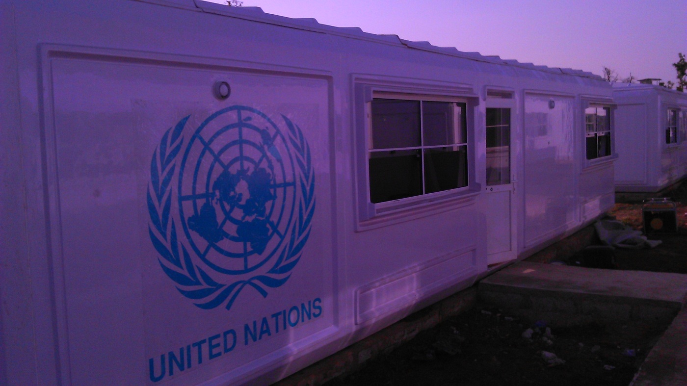 Karmod Prefab housing for UN
