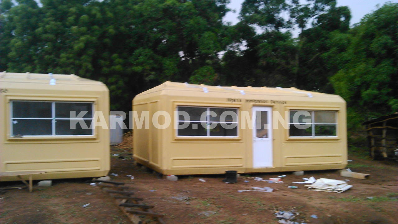 Nigeria Immigration Modular cabin project
