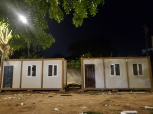2 units of 2.3x6m cabin, - Government House Kano Project