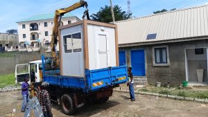 Karmod Nigeria Delivers 2x2m Prefab Cabin Within 24 Hours
